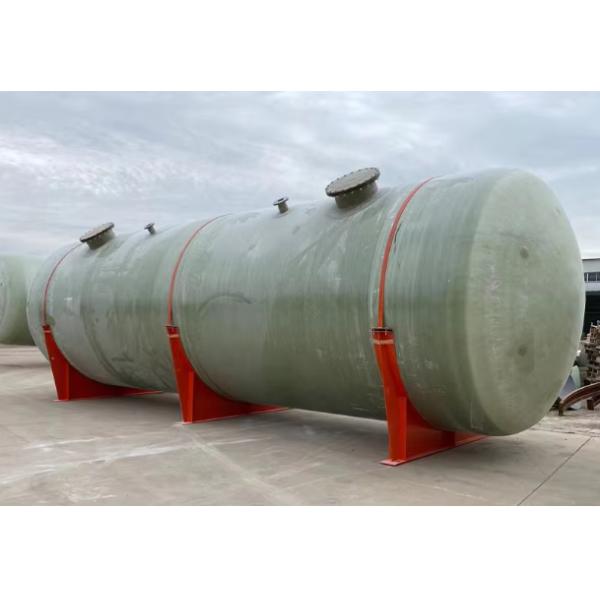 Frp Grp Horizontal Storage Tank Underground Water Tank Fuel Acid Tank Large Capacity