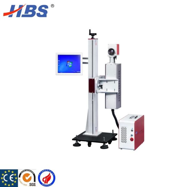 Portable 30W CO2 Laser Marking Machine For Plastic Bottle Marking
