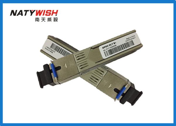 Eye Safety GPON SFP Module 1490 / 1310nm Single Fiber Bi - Directional Data Links