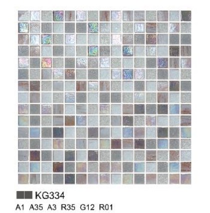 KG series glass mosaic for kitchen decoration KG334