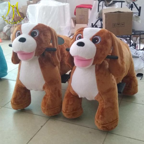 Hansel indoor zoo animal kids set power 4wheels ride on lovely dog factory