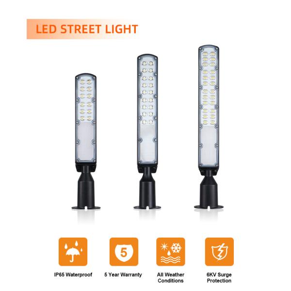 KCD Наружная лампа Алюминиевое корпус Умный водонепроницаемый IP66 40w 75w 100w 150w 200w 250w 300w Современный светодиодный уличный свет