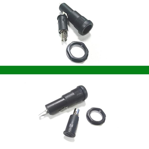 Плавкая часть предохранителя патронов предохранителя 250V 15 Amp 4.8mm Faston держателя панели H3-44B 5.2x20 терминальная