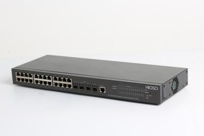 24 Gigabit RJ45 Ports 4 10G SFP Uplink Ports Gigabit Ethernet Switch 28 Ports