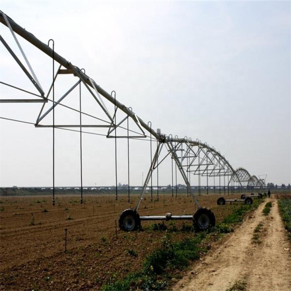 Portable Mobile Control Agricultural Irrigation System 2200 KG Farms Movable Center Pivot Metal Gearbox Bearing Used Sale