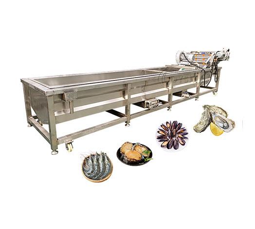 100-500 kg/h Ozon Lavadora de frutas e vegetais para limpeza de cenouras e mandioca