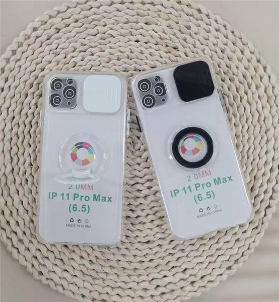 Anti Shock Camera Protection Finger Grip Phone Case For Iphone 11 12 Pro Max