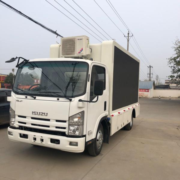 P4 P5 P6 LED Digital Screen ISUZU Billboard Advertising Truck