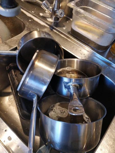 Heated Kitchen Stainless Steel Soak Tank 258L 2KW For Cleaning / Degreasing