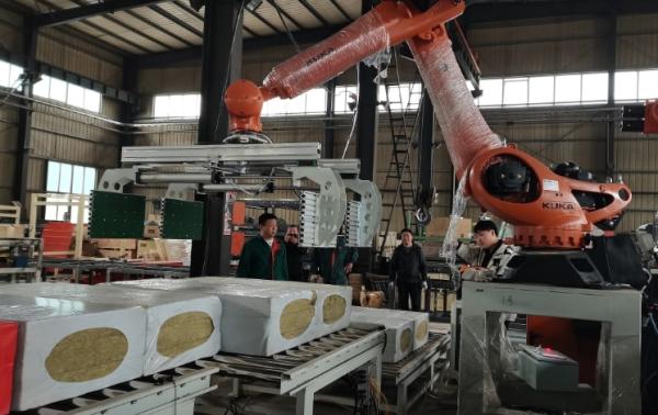 Automatic Rock Wool Production Line for Building Materials