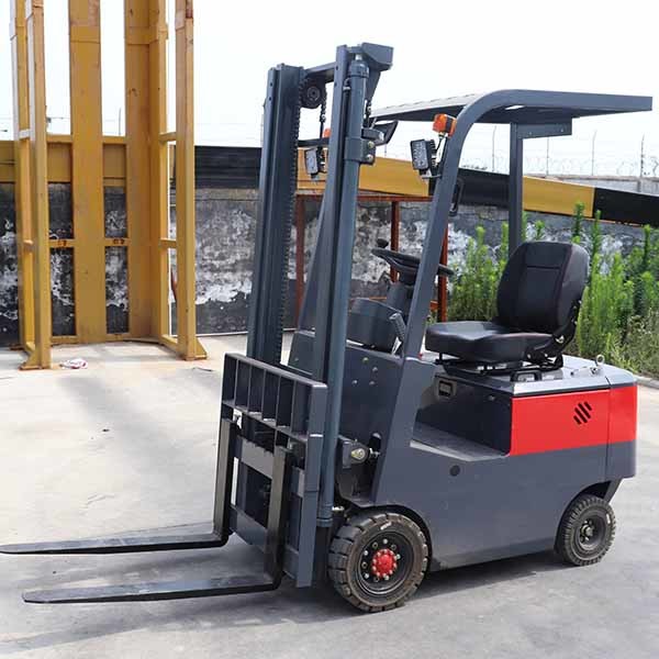 CPD10 Electric Lift Truck Double Front Wheels 1000kg Lead Acid Battery Forklift