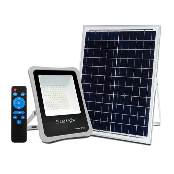 Тонкое на открытом воздухе водоустойчивое ip65 100watt 200watt 300watt 400watt 500watt привело сумрак для того чтобы рассветать солнечный прожектор