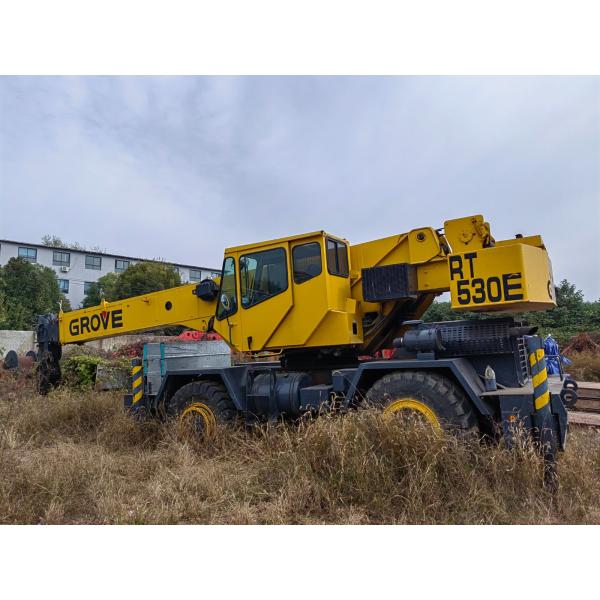 2014 Model Used Rough Terrain Cranes Grove RT530E With 35m Boom