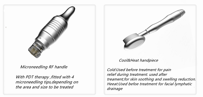 Портативная частичная машина Rf Microneedle для уменьшения морщинки шеи