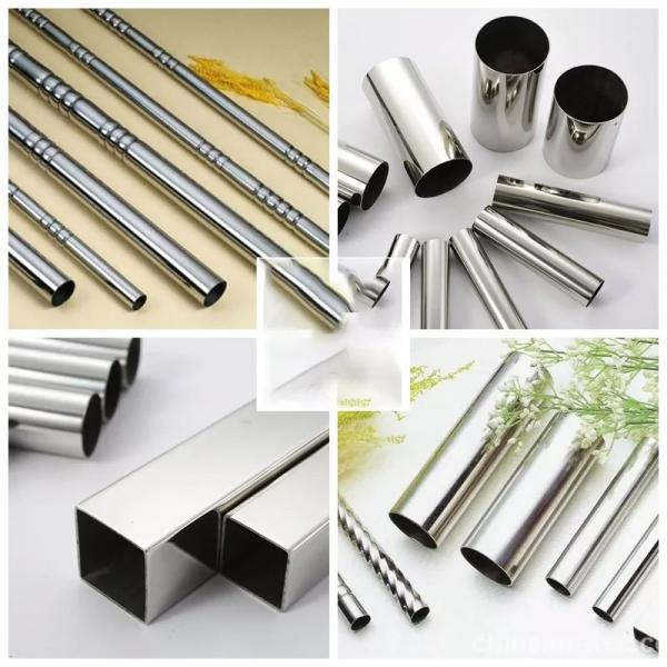 Mirror Polished Stainless Steel Pipe 201 304 316 Thickness 0.3-3mm