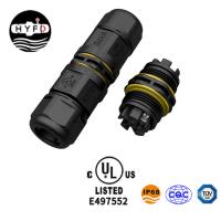 4 conectores circulares impermeáveis de Pin Straight Screw Termination CQC