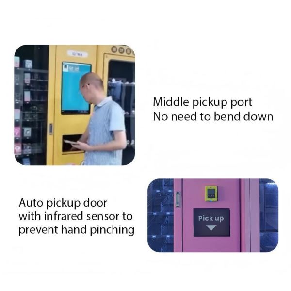 Big Capacity Pokemon TCG Vending Machine with Customized Stickers and Elevator