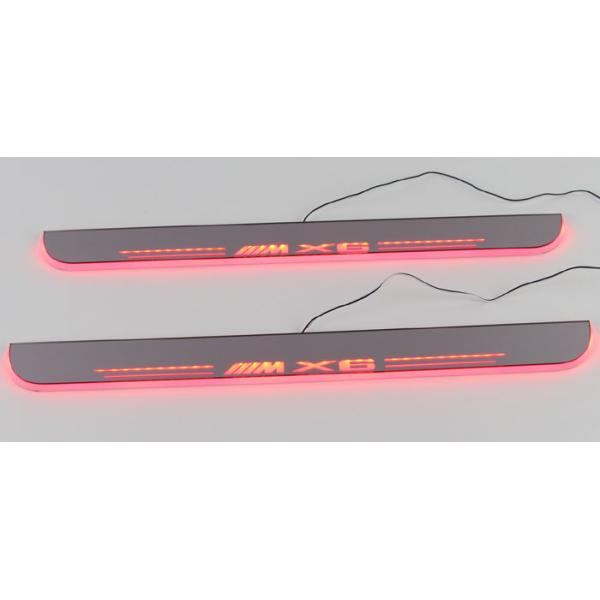 BMW X6 35i 40i 50i M50d Car accessory LED moving door scuff led lights