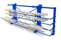 Heavy Duty Steel Cantilever Rack 6-20ft Height Customizable
