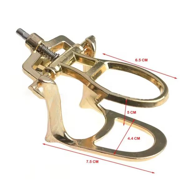 Articulador de laboratorio dental de boca completa de latón de resorte de tamaño 3 Articulador dental