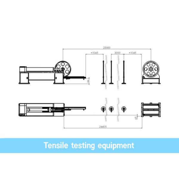 Computer Controlled Indoor And Outdoor Fiber Optic Cable Tensile Test Equipment
