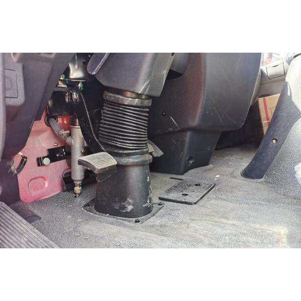 Camion à ordures Cebu Pour Shacman X6 Tipper 220hp Moteur Yuchai Avec 8 roues FAST 10 vitesses