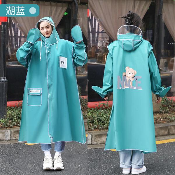 Fashionable Adult Raincoat with Four Functions Rainstorm Cycling Hiking and Electric Bike