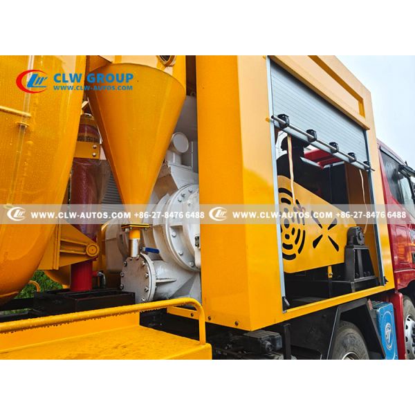 FOTON 8x4 Heavy-Duty Combination Sewer Cleaning & Vacuum Truck with High-Pressure Jetting and High-Efficiency Vacuum System