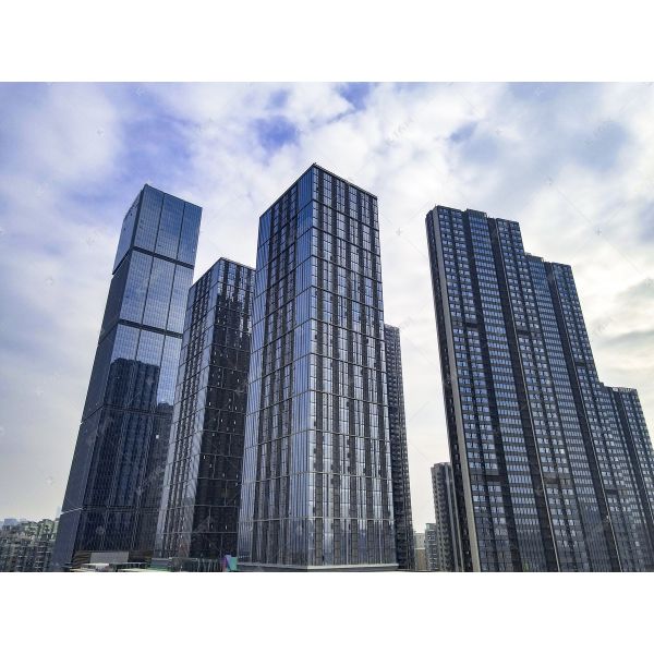 High light corrosion resistance Q355B custom steel structure office building construction