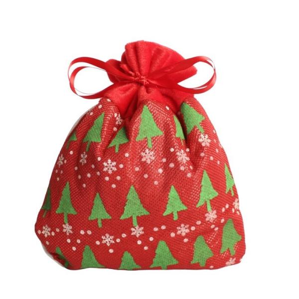 Customizable Sublimation Christmas Bags Santa Claus Gift Bag