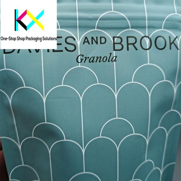 OEM Doly Pack Custom Standing Pouch Aluminum Foil Granola Packaging Bags