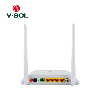 V-SOL V2804RGWT GPON ONU 1GE 3FE WiFi4 CATV GPON Ontário com chipset de Realtek