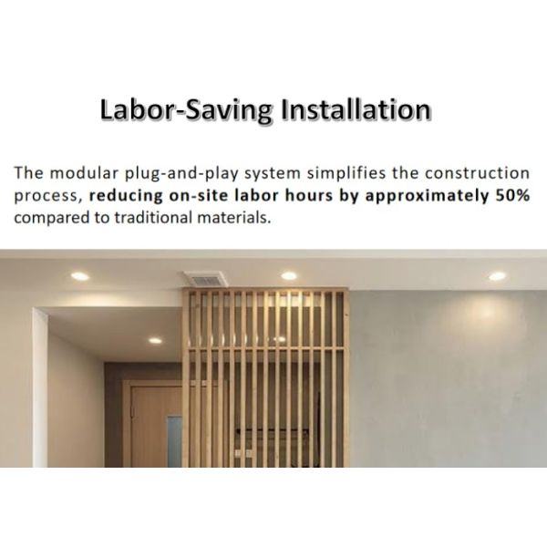 Fire Retardant PVC Ceiling Tube Louvre With Custom Length