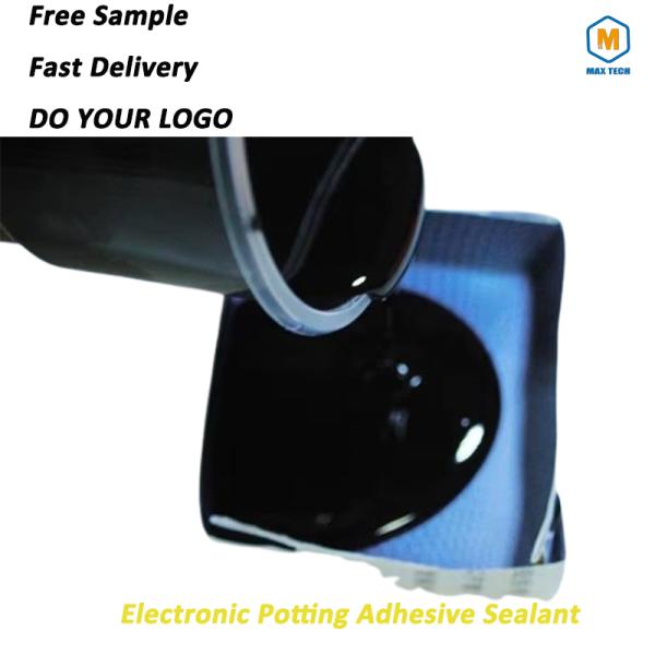 Two-component solventless room temperature curing epoxy potting-sealing material Compound
