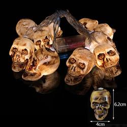 20Led Halloween Pumpkin Ghost Skeletons Bat Eyeball Ornament Festival Bar Home Party Decoration Halloween Lights LED String