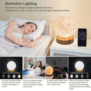 16W Smart Light Therapy Lamp with Remote Control and 10000 Lux for Home and
