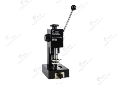 Cortador manual do disco da máquina do conjunto de pilha da moeda CR2032 para a pesquisa da bateria