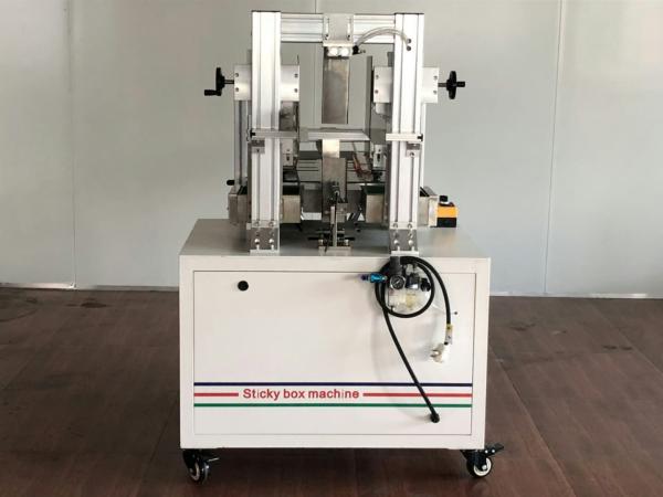 Cheap price semi automatic facial tissue paper carton box sealing machine