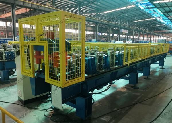 Cr12 Trapezoidal Standing Seam Roll Former Roof Panel Metal Forming Equipment 1250mm