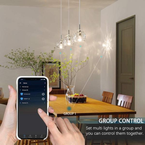 Шарик СИД Tuya Alexa 10W E27 E26 B22 Dimmable умный Wifi RGB + белый