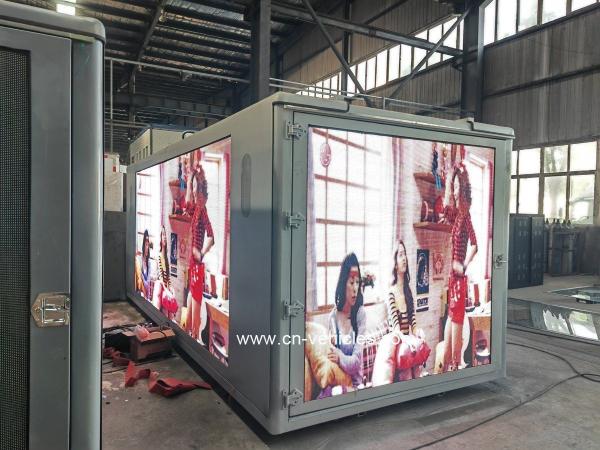 Chengli 16FT 18F 3 Sided LED Screen Advertising Van Customized Mobile LED Display Box