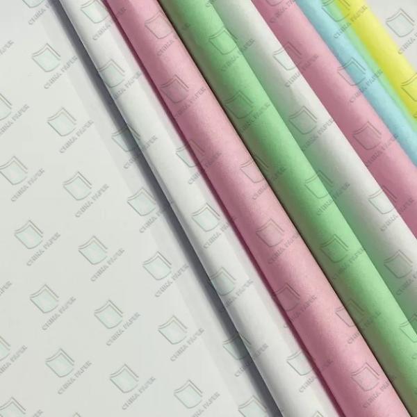 Coating Carbonless Printing Paper NCR Paper Receipt Roll Paper 700*1000MM