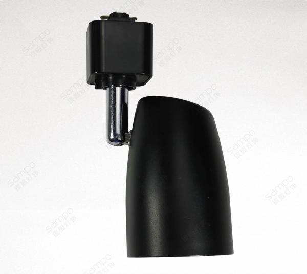 Optional ABS Iron Material Gu10 Track Light Fixtures MR16 Adjustable Track Lighting Fixtures