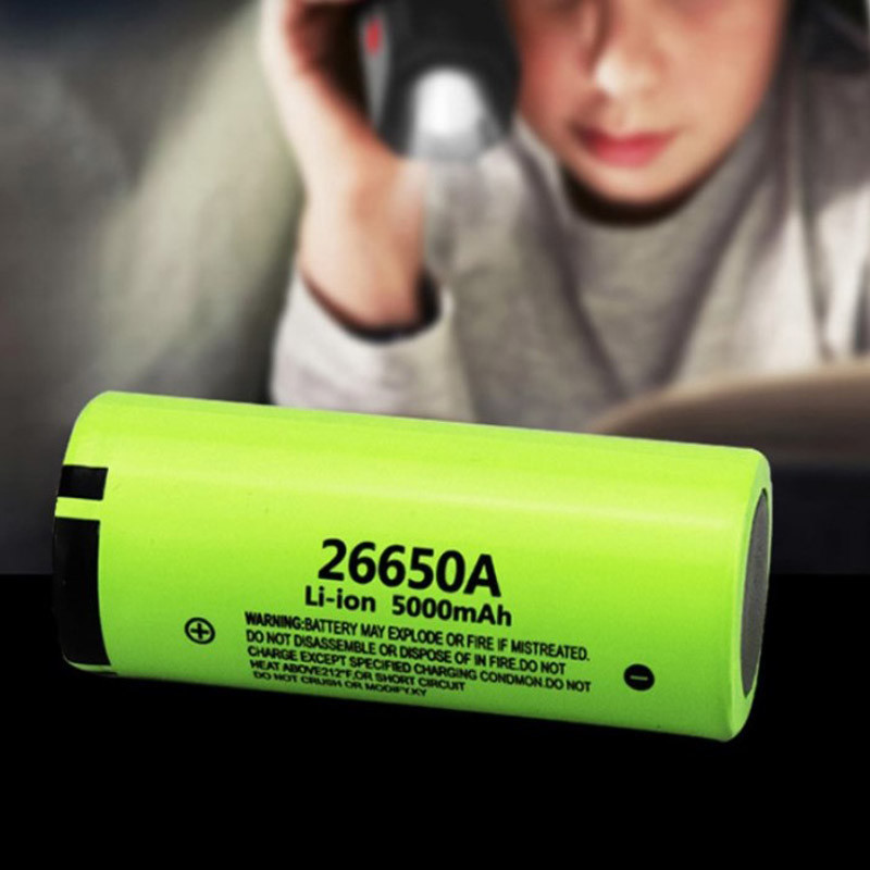 большая емкость 5000mAh перезаряжаемые клетки иона лития 3.7V 26650