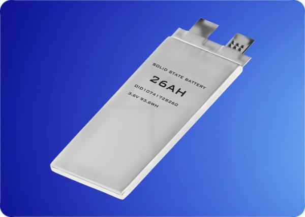 3.6V 26ah Batería de descarga 5C Bolsa de celdas de batería personalizada 10000 ciclos