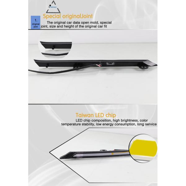 DRL Yellow Turn Signal Lamp Waterproof ABS Cover Toyota Rav 4 Easy Installation