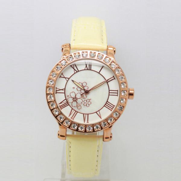 White Dial Alloy Case Ladies Wrist Watches Round Face , Women's Fashion Watches