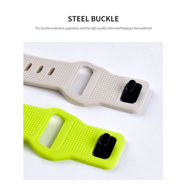 Solid Color Silicone Strap For Smartwatches | OEM/ODM - China Wholesaler SHX