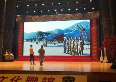 Tri - Color P4 Indoor Fixed Led Display Panel Video Wall With Seetronic Plug