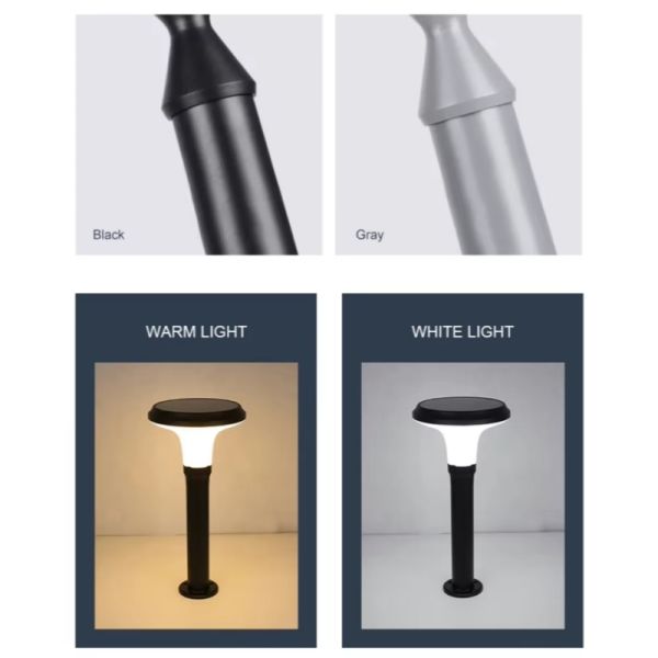 IP65 Waterproof Solar Powered Lawn Light for Backyard Decoration